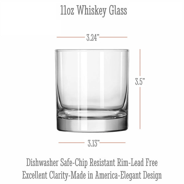 City Map Rocks Glass - Top 50 US Cities For the Bar Hometown Gifts