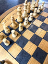 Bourbon Barrel Lid - Chess Set For the Player Agape Farms