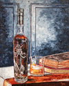 Bourbon Bottle Print - Eagle Rare For the Man Cave Kim Perry Studios