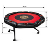 8 Player Poker Table + 8 Chairs + 1 Extra Mat
