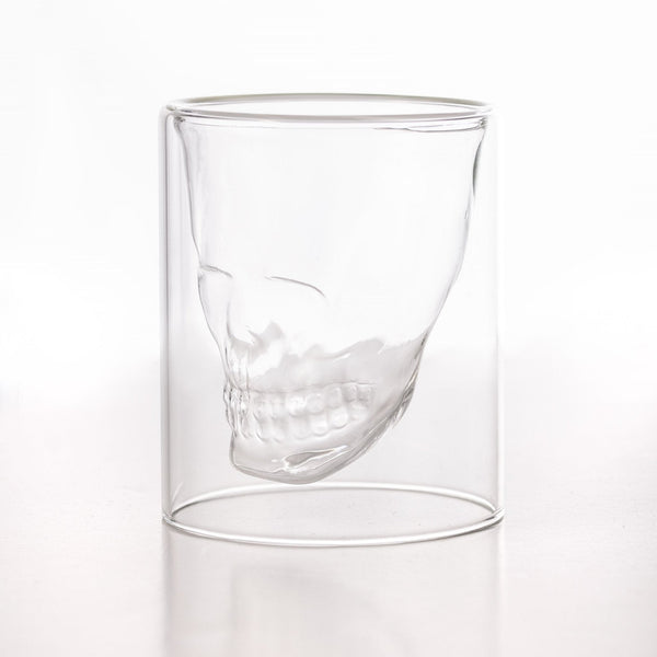 Old Fashioned Skull Glasses For the Bar Lemonsoda