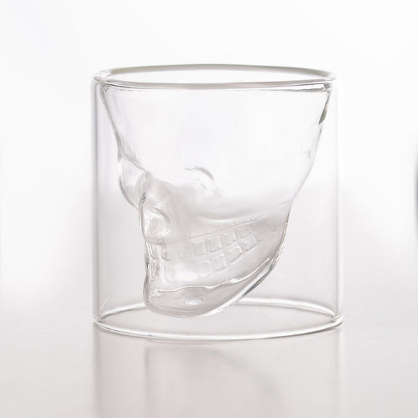 Skull Shot Glasses - Set of 4 (2.5 fl. oz.) For the Bar Lemonsoda