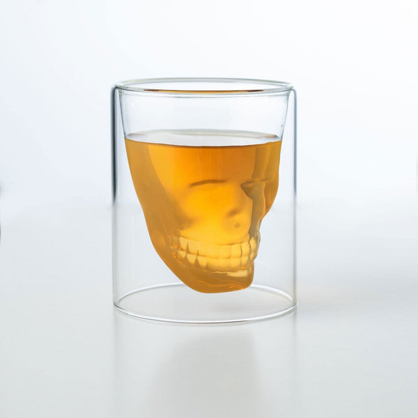 Skull Shot Glasses - Set of 4 (2.5 fl. oz.) For the Bar Lemonsoda