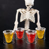 Skull Shot Glasses - Set of 4 (2.5 fl. oz.) For the Bar Lemonsoda