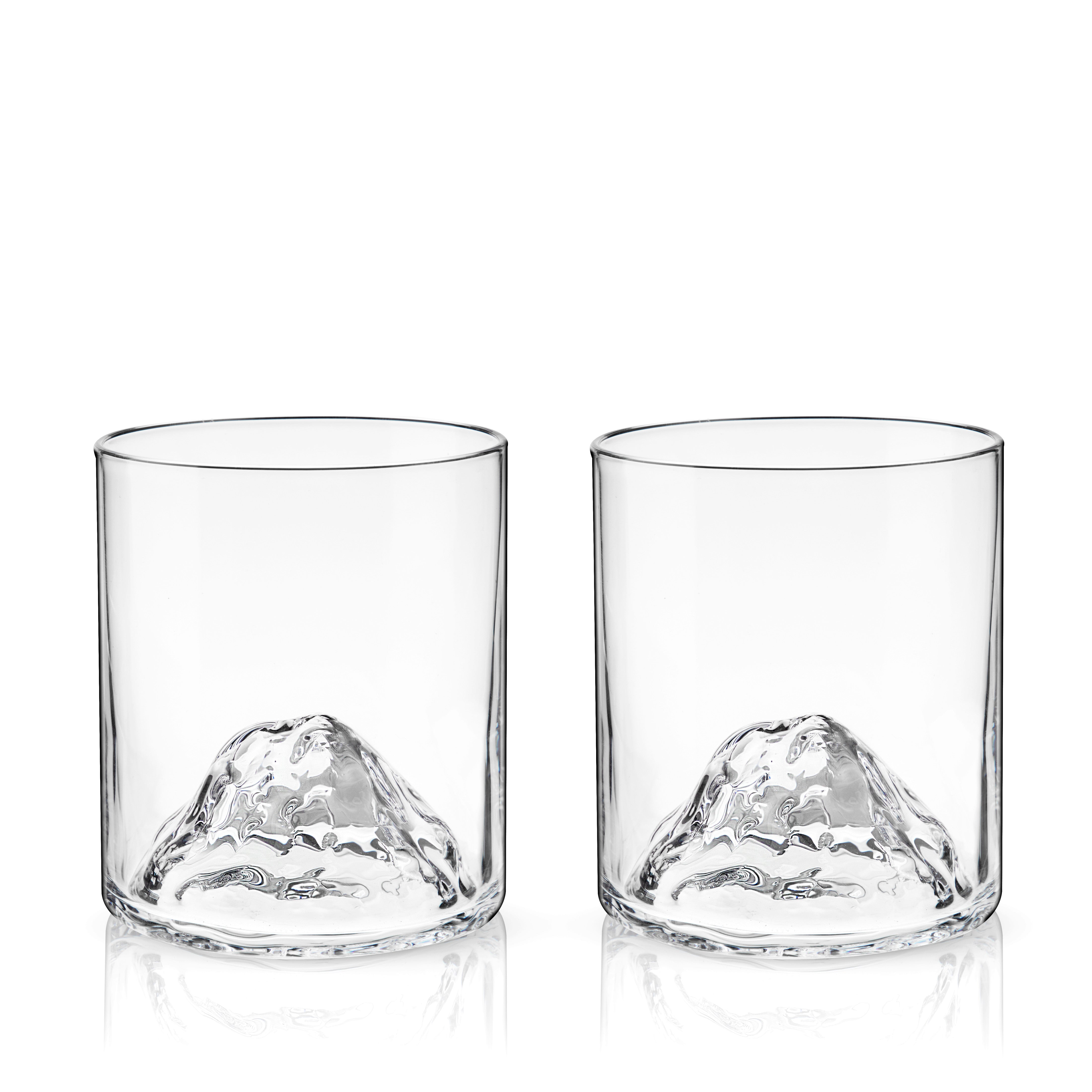 Mountain Crystal Tumblers Set of 2
