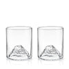 Mountain Crystal Tumblers Set of 2
