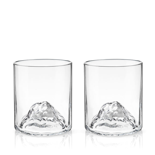 Mountain Crystal Tumblers Set of 2