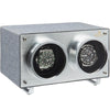 Mozsly Automatic Double Watch Winder For the Man Cave Mozsly Gray Polyester