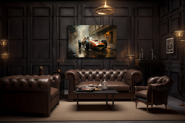 Monaco Grand Prix - Gallery Wrapped Canvas For the Man Cave GJG Studios