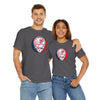 Charcoal T-shirt with Yankees Stealie skull logo graphic on chest
