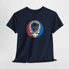 Miami Marlins Stealie T-shirt, navy, crew neck with circular skull team emblem