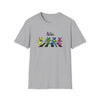Grey graphic T-shirt with “The Bears” logo and four colorful cartoon bear figures