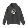Charcoal gray hoodie with Milwaukee Brewers Stealie graphic and front kangaroo pocket