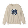 New York Yankees Stealie crewneck sweatshirt, sand color, front view with circular skull logo