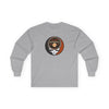 San Francisco Giants sport grey long-sleeve T-shirt with Stealie skull logo front