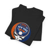 Black T-shirt with round New York Stealie logo graphic at the chest
