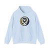 Light blue hoodie with Milwaukee Brewers Stealie logo and front kangaroo pocket