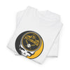 White T-shirt with Pittsburgh logo skull baseball graphic