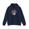 New York Mets hoodie in navy with front Stealie skull emblem