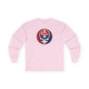 Light pink long sleeve t-shirt with Philadelphia Stealie logo on front chest