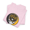 Light pink T-shirt with Pittsburgh logo skull baseball graphic