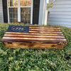 1776 American Flag Concealed Gun Case - With Magnetic Release For the Outdoorsman 13 Stripes