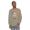 Sandstone long-sleeve T-shirt with patriotic bear graphic on chest