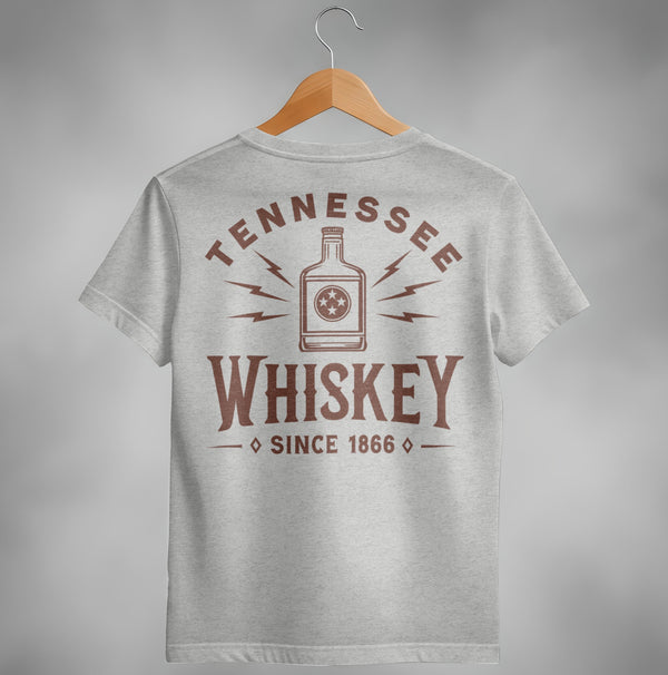 Tennessee Whiskey Bottle Since 1866 Graphic T-Shirt