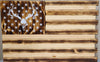 Deluxe 3 Compartment Gun Concealment Case (Traditional American Flag Designs)