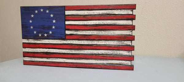 Mini American Flag Gun Concealment Case
