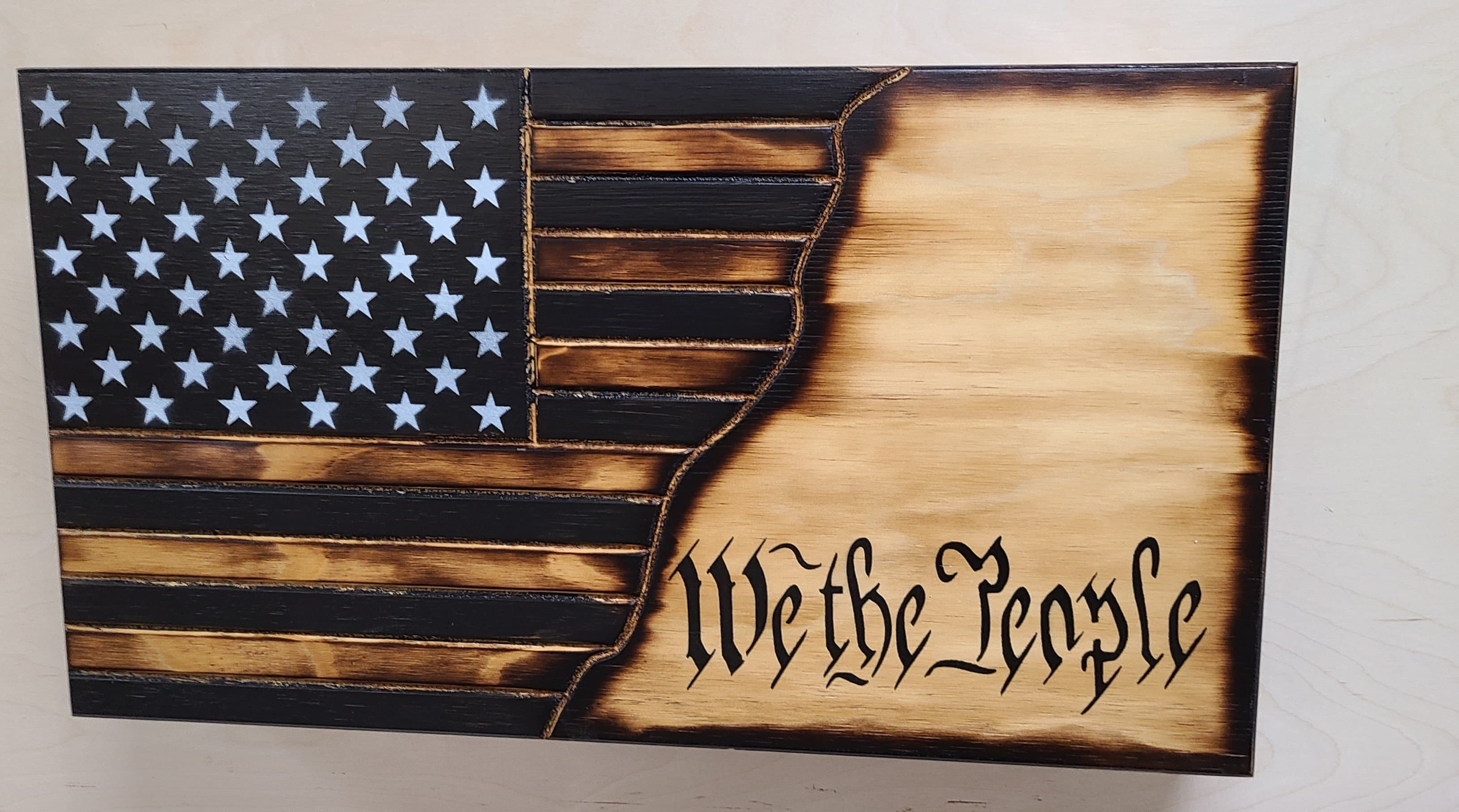 Mini American Flag Gun Concealment Case w/ Hybrid Design
