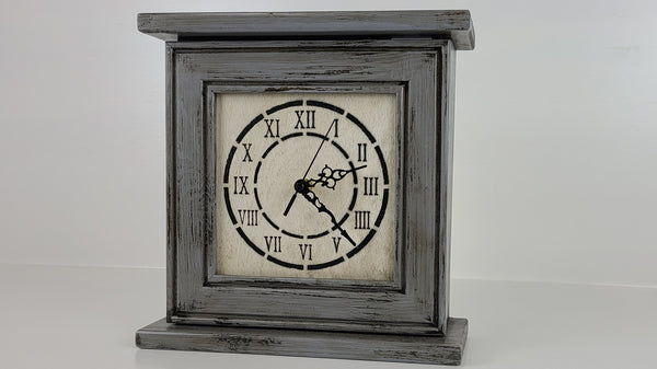 "Peacemaker” Wooden Gun Concealment Clock