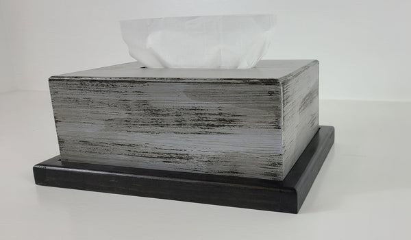 Wooden Gun Concealment Tissue Box