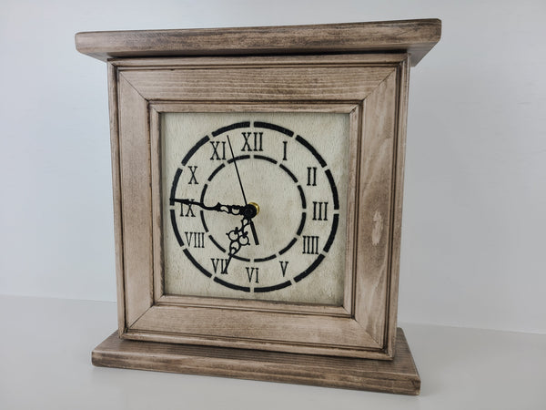 "Peacemaker” Wooden Gun Concealment Clock