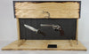 "Don't Tread on Me" Hidden Gun Storage sign  Charred Finish