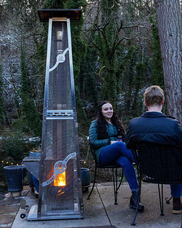 Lil' Timber "Elite" - Wood Pellet Patio Heater For the Outdoorsman Timber Stoves