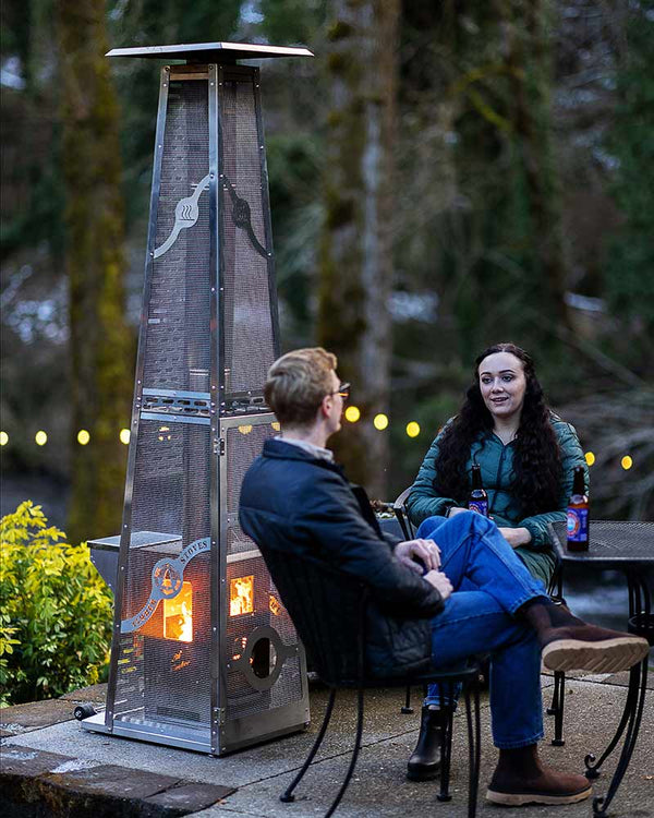 Lil' Timber "Elite" - Wood Pellet Patio Heater For the Outdoorsman Timber Stoves