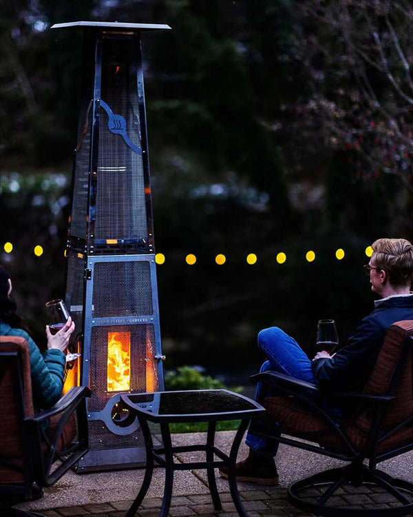 Big Timber "Elite" - Wood Pellet Patio Heater For the Outdoorsman Timber Stoves
