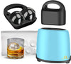 Premium Round Sphere Ice-Cube Mold Maker - 2 Crystal Clear Ice Cubes For the Bar Lemonsoda