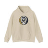 Light cream hoodie with Milwaukee Brewers Stealie logo and front kangaroo pocket