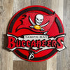 Tampa Bay Buccaneers - Layered Wood Sign