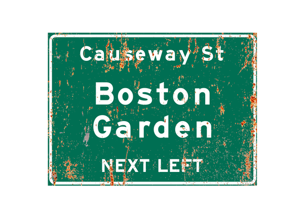 Boston Garden – Classic Stadium Metal Sign