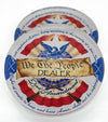 Crystal Poker Dealer Buttons - The 2nd Amendment