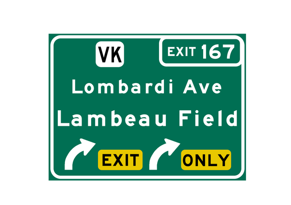 Lambeau Field – Classic Stadium Metal Sign