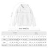 White hoodie with front pouch pocket, drawstring hood, Toronto logo emblem