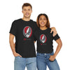 Black Dead T-shirt with skull lightning graphic on front