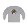 Sport gray long-sleeve T-shirt with Pittsburgh Pirates Stealie skull logo on chest