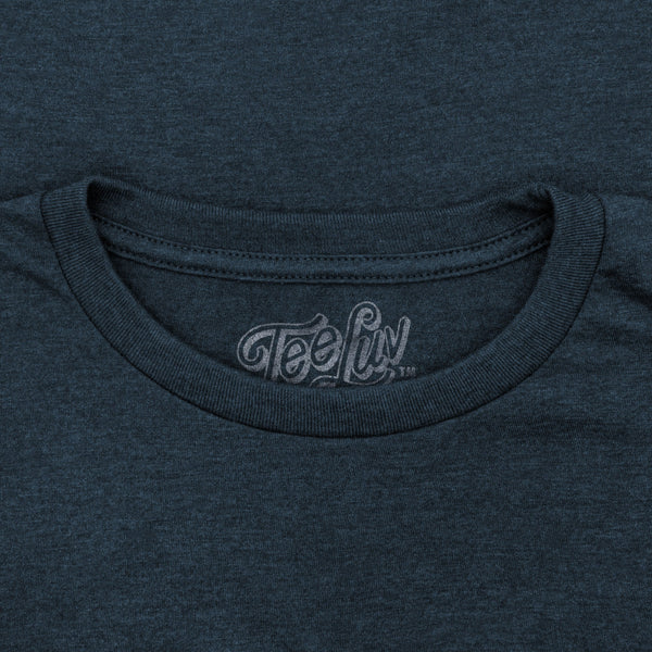 Miller High Life Champagne of Beers T-Shirt - Heather Navy Blue