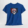 Royal blue short-sleeve T-shirt with Washington team crest graphic on the chest