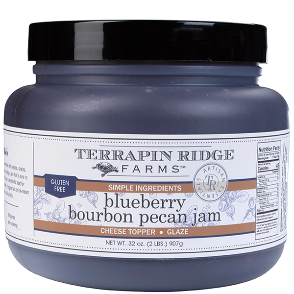 Blueberry Bourbon Pecan Jam - Quart